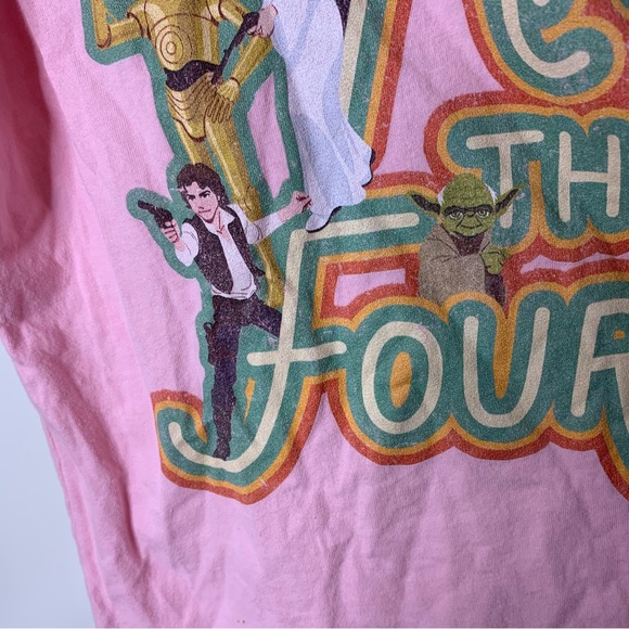 Star Wars May The Fourth Be With You Graphic T-Shirt - Picture 5 of 14
